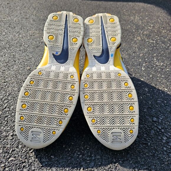 Nike Shox Bomber Jermaine O’Neal Pe Sample White Men's Sz 13 Indiana Pacers NBA - Picture 5 of 6